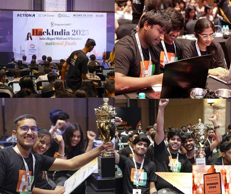 HackIndia participants collaborating